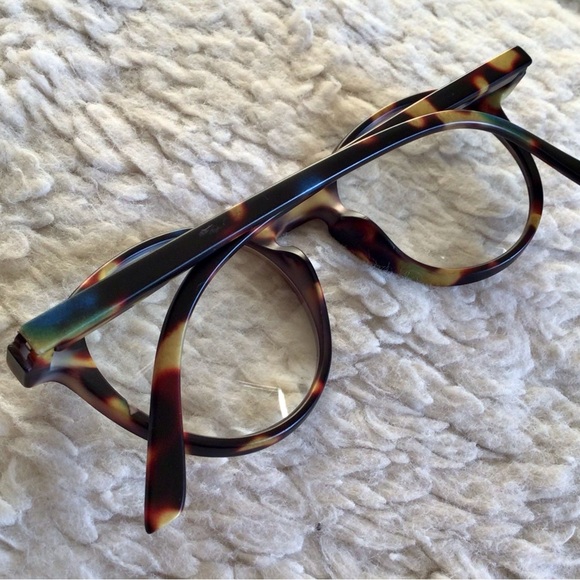 Nameless Psychedelic Tortoise Frame Eyeglasses - Bold Color Mix - Picture 2 of 11